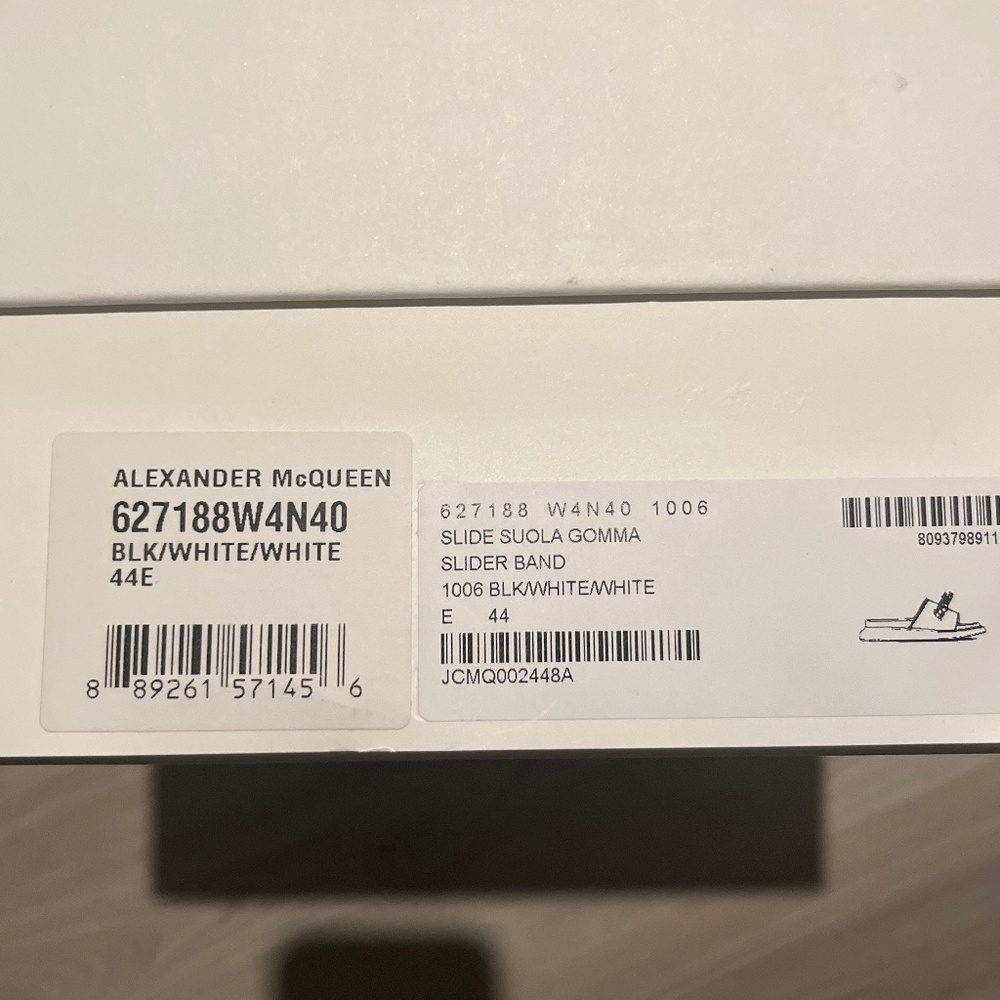 Alexander McQueen slides